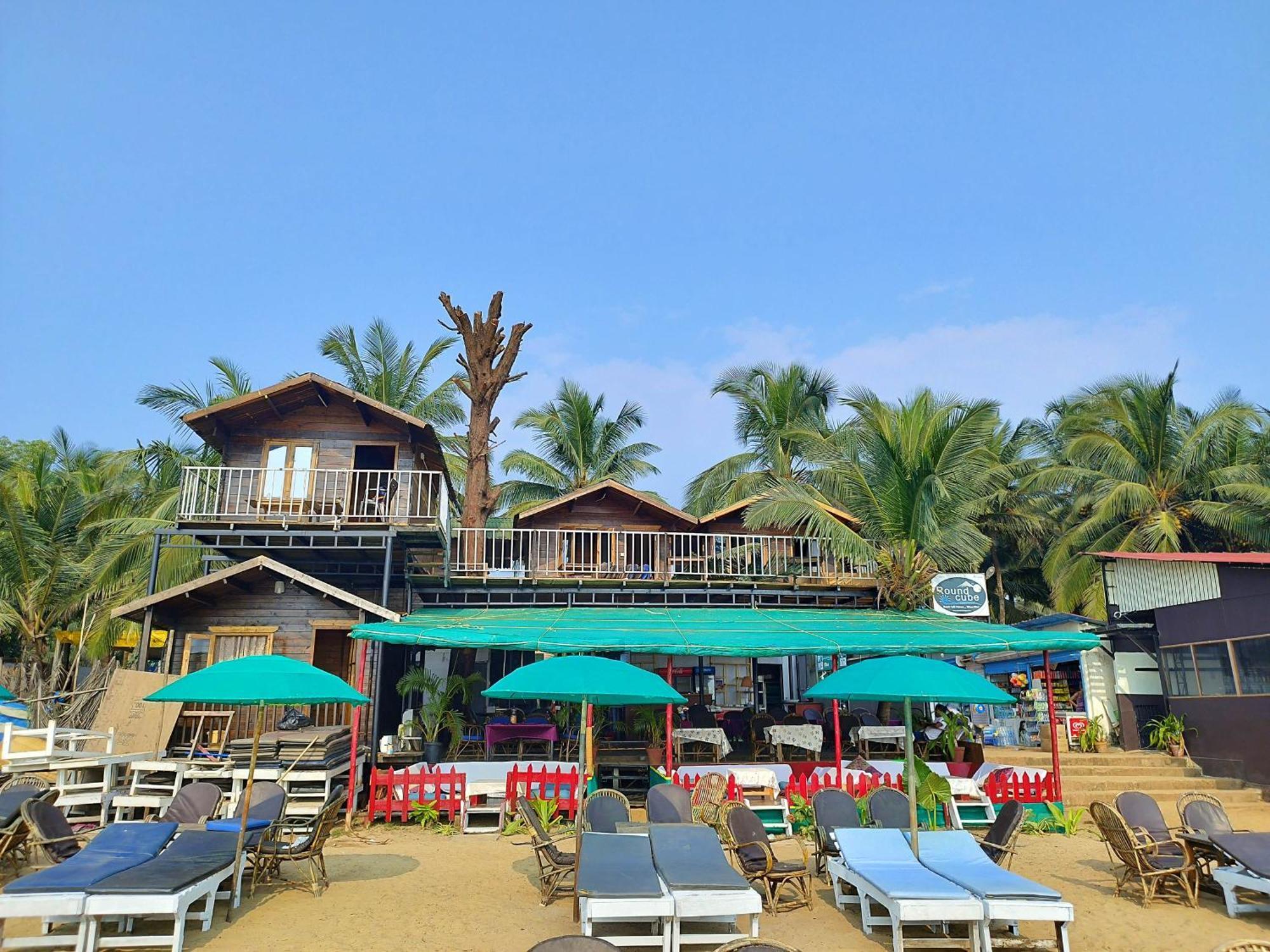 Roundcube Beach Cottages Patnem Patnem Beach Bagian luar foto