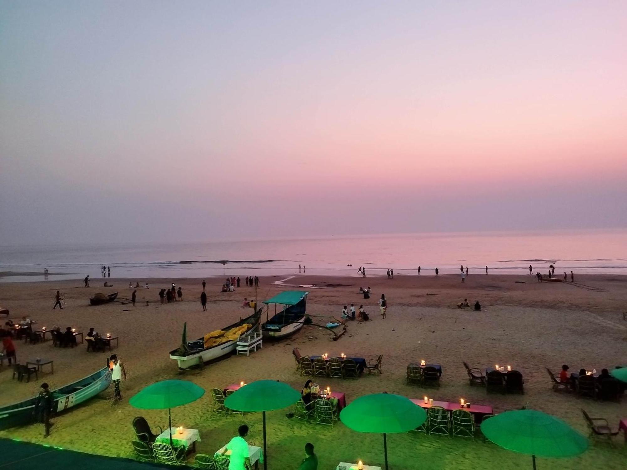 Roundcube Beach Cottages Patnem Patnem Beach Bagian luar foto