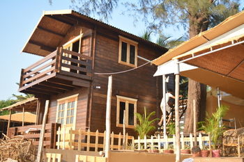 Roundcube Beach Cottages Patnem Patnem Beach Bagian luar foto